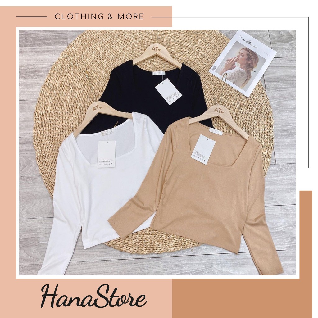 Áo Len Zip Cổ Vuông Body ❤️ Áo len tăm nữ body cổ vuông 3 màu TRẮNG | ĐEN | BE SIÊU HOT ❤️ | BigBuy360 - bigbuy360.vn