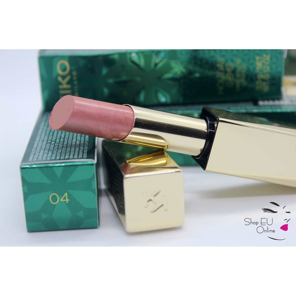 Son dưỡng Kiko - Holiday Gems Care &amp; Glow Lipstylo - Italia