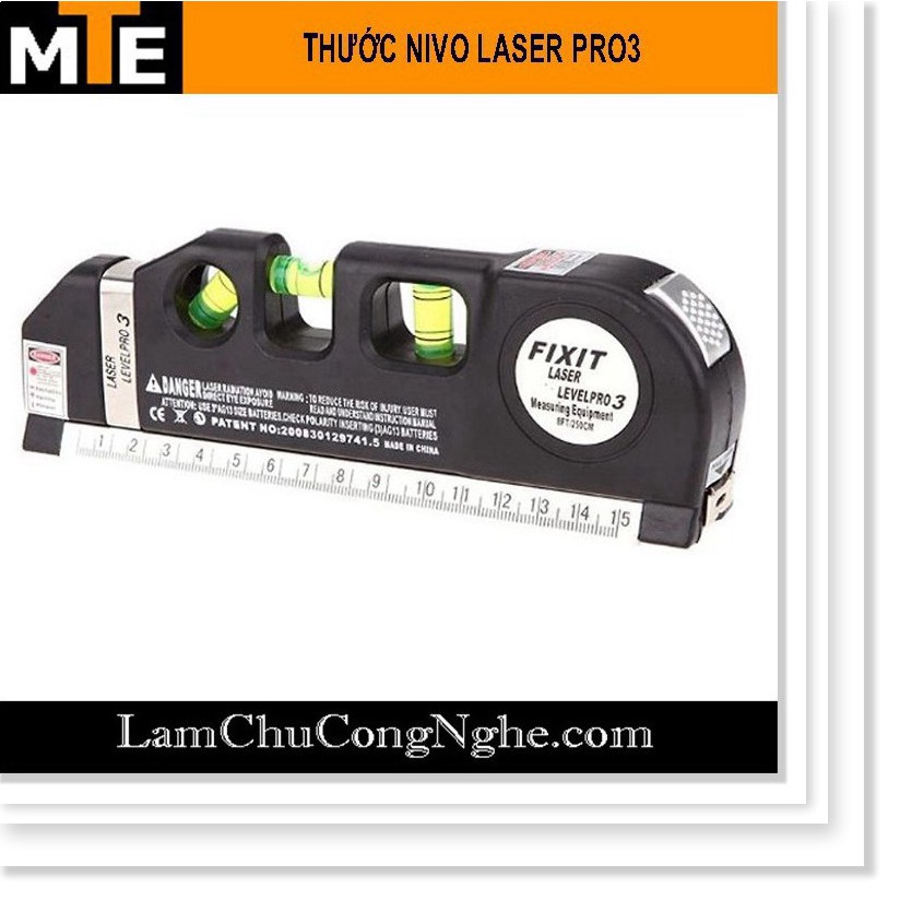 Thước Nivo Laser PRO3 cân mực laser đa năng