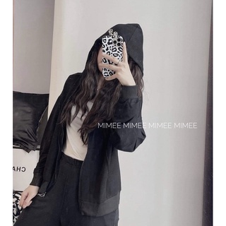 Áo khoác mũ tăm mỏng mimee