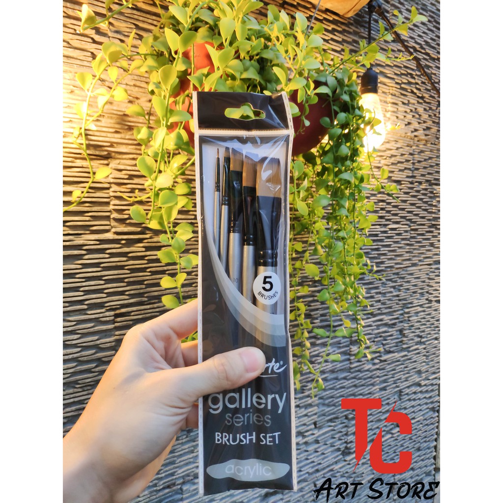 Bộ Cọ Vẽ Mont Marte Gallery Series - BMHS0016 (Acrylic )