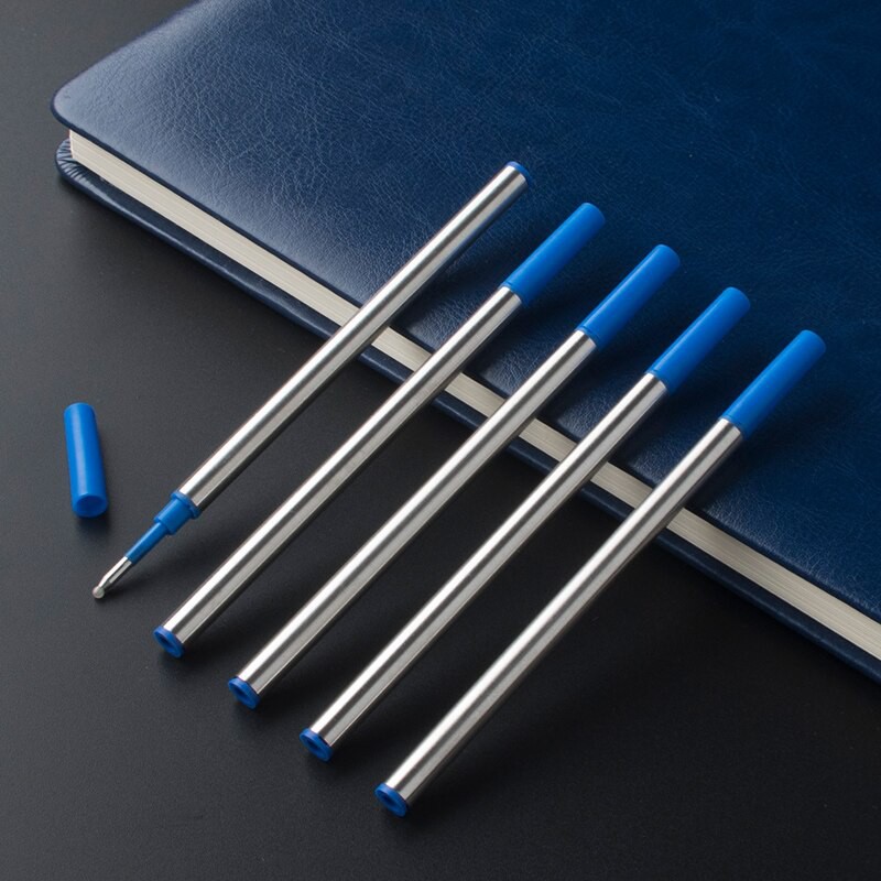 Combo 5 Ruột bút ký Bi 0.5 mm dòng parker - Màu Xanh/ Đen