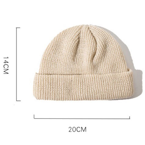 Mũ len Beanie freesize dành cho nam và nữ trơn nhiều màu MU7