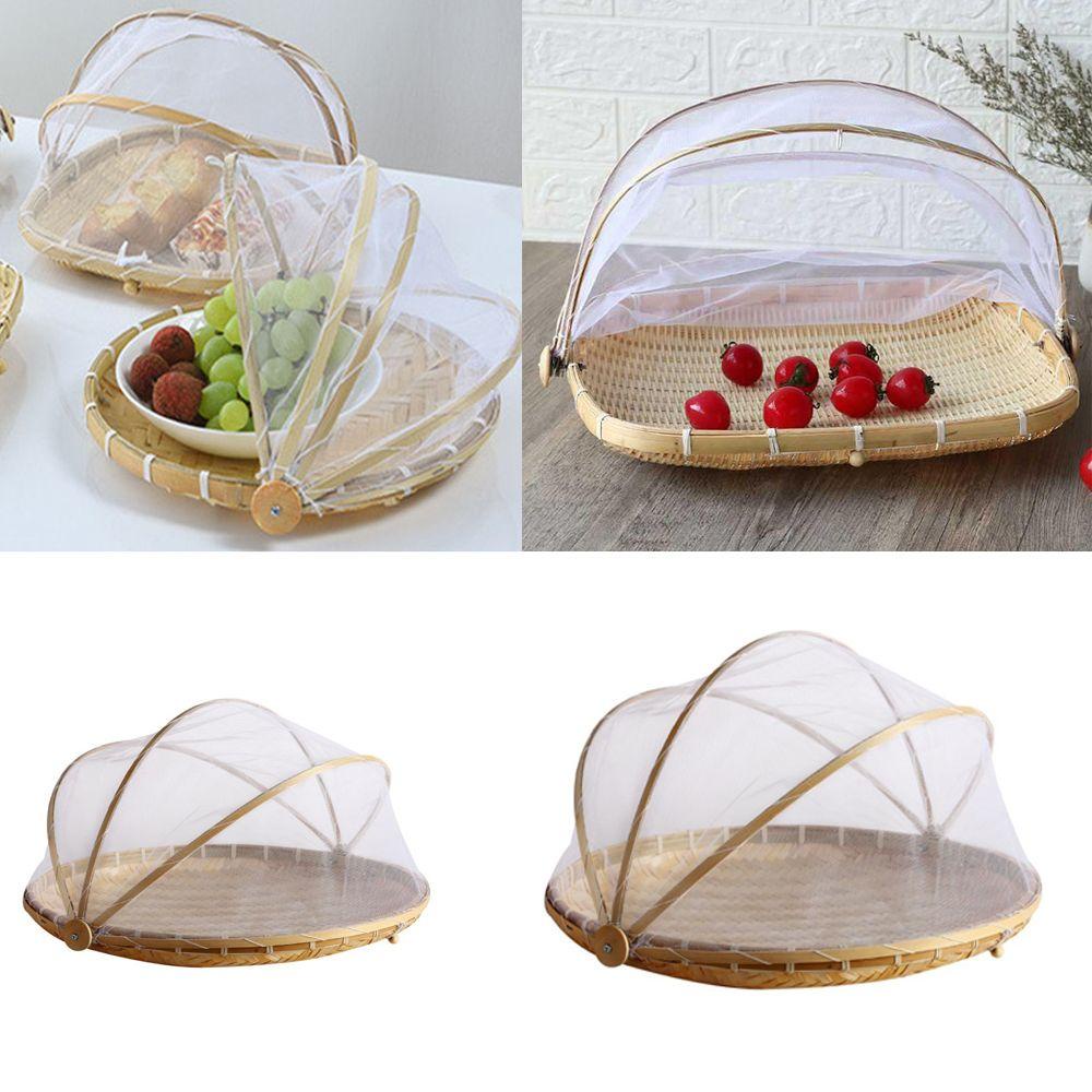 LANSEL Lồng Lưới Đậy Thức Ăn / Rau Củ Quả Thiết Kế Nhỏ Gọn Tiện Dụng Cho Nhà Bếp Ốp