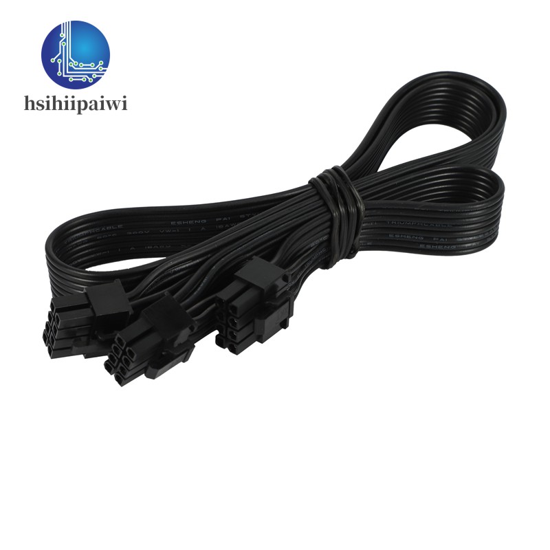 Dây cáp đầu đực Atx 8 Pin Pcie 2x 8 Pin (6 + 2) cho Corsair (63Cm + 23cm) | BigBuy360 - bigbuy360.vn