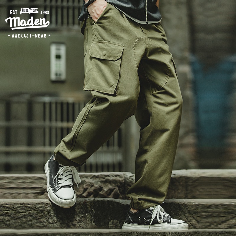 Quần Dài Maden Ống Rộng Phong Cách Thời Trang Hip Hop Cho Nam
