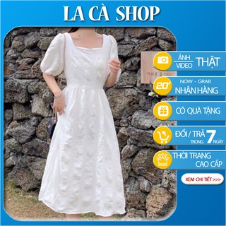 Đầm babydoll tay phồng xinh xắn