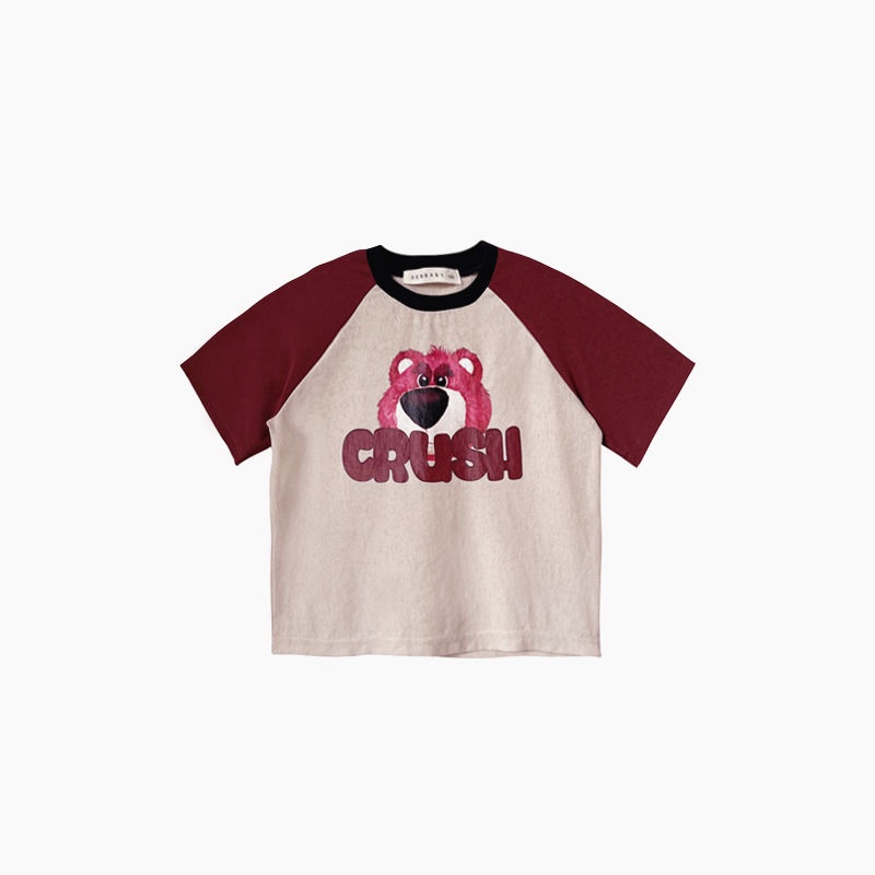 Hàng Mới Về Set Áo Thun Ngắn Tay + Chân Váy Xếp Ly Thời Trang Dành Cho Bé Trai Gái