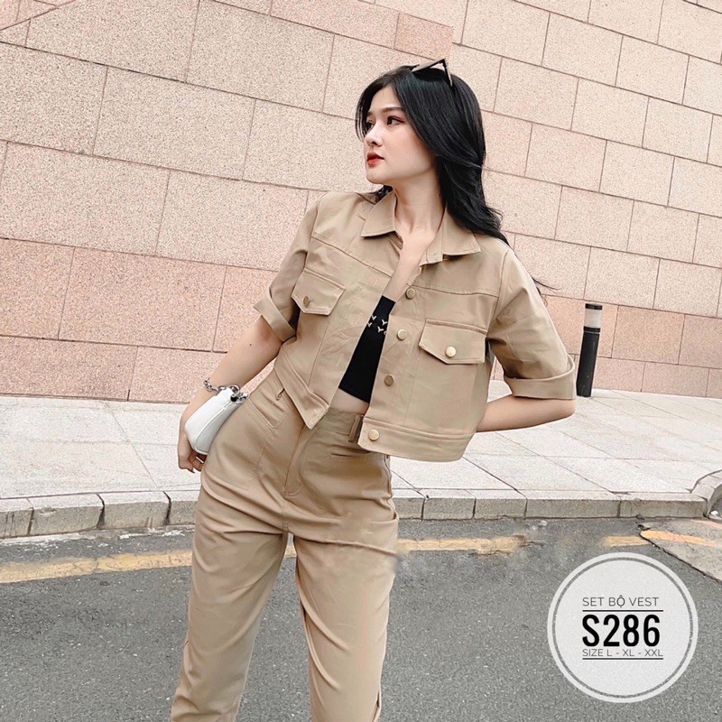 Bigsize Set bộ vest S286