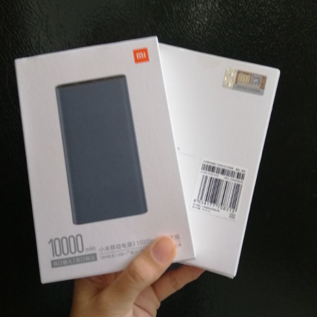 Pin sạc dự phòng 10000mAh Xiaomi gen 3 18W_mẫu mới 2020