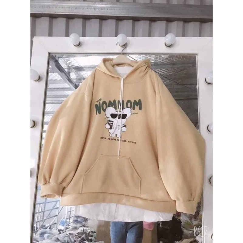 Áo nỉ hoodnie chữ siêu ấm HANA109