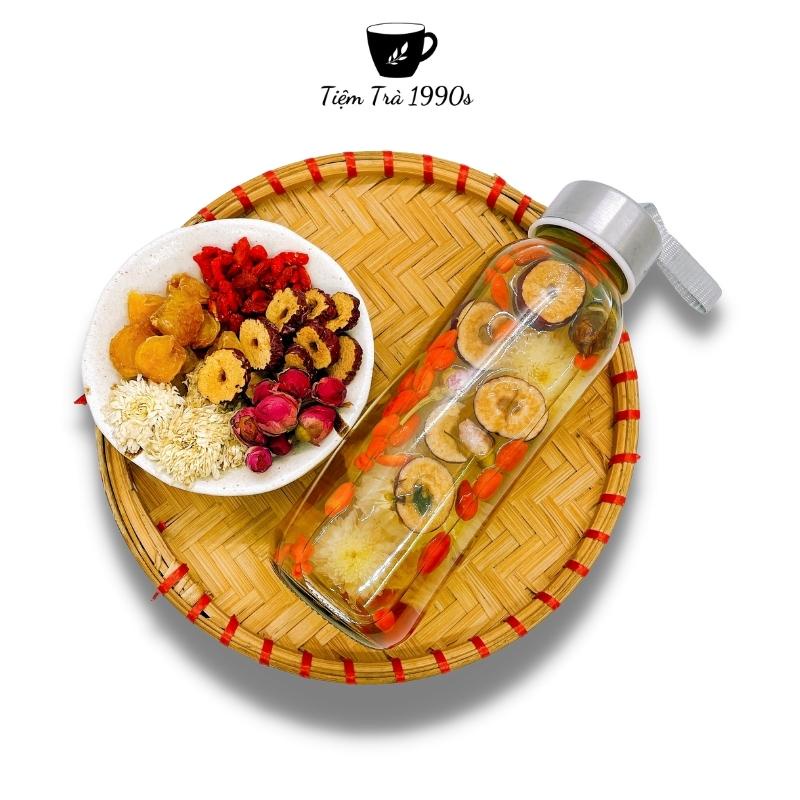 Combo 20 Gói Trà Dưỡng Tâm Ngủ Ngon Hỗ Trợ Giấc Ngủ Trà Thảo Mộc Tiệm Trà 1990s