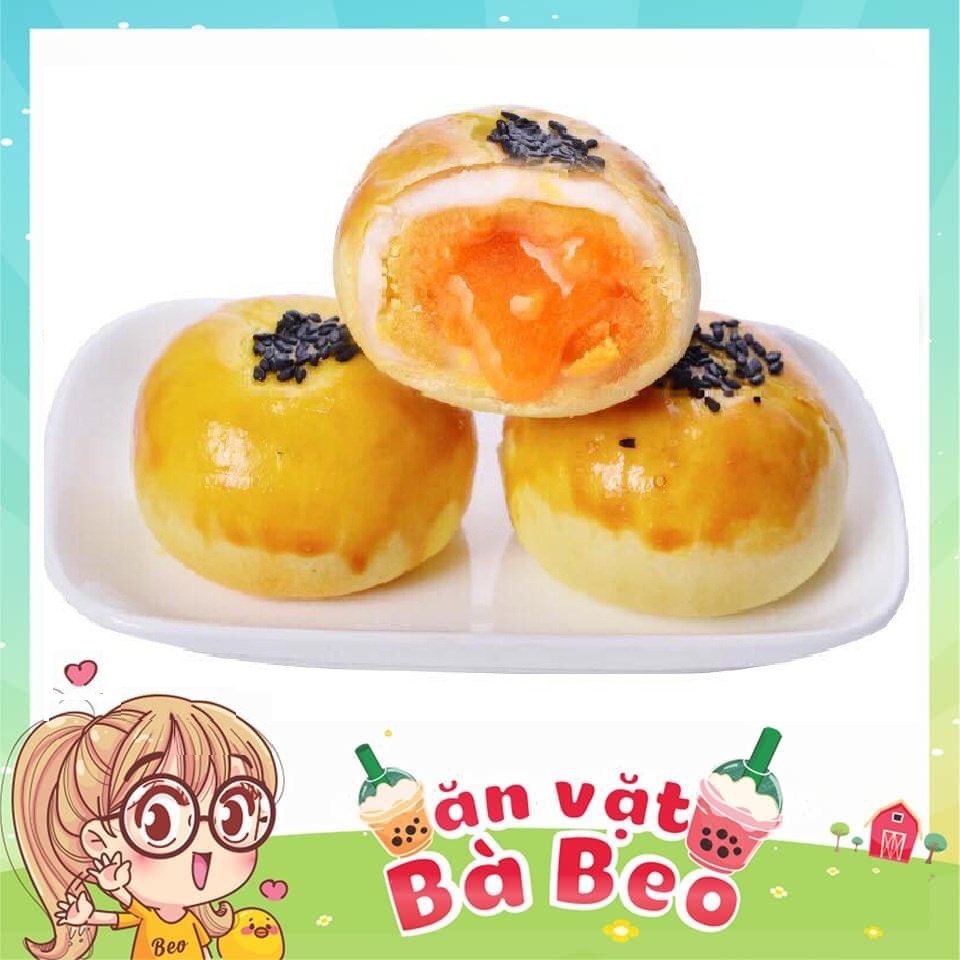 50g 1 chiếc❤️ Bánh Trứng Chảy Ngàn Lớp ❤️Date mới nhất -Bánh trứng muối tan chảy