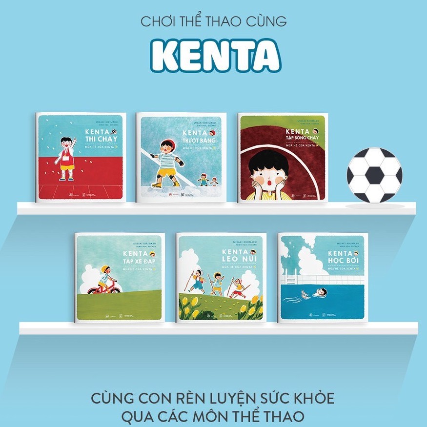 Sách Ehon Nhật Bản - Combo Kenta, Taku, Hasu - Ehon dành cho trẻ 4-6 tuổi giúp bé phát triển vận động và trí tưởng tượng | WebRaoVat - webraovat.net.vn