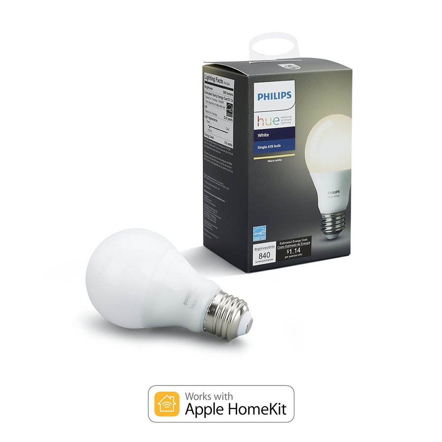 Bóng đèn LED Philips White 60W tương đương, E27, Trắng vàng, Tuổi thọ 25.000 giờ