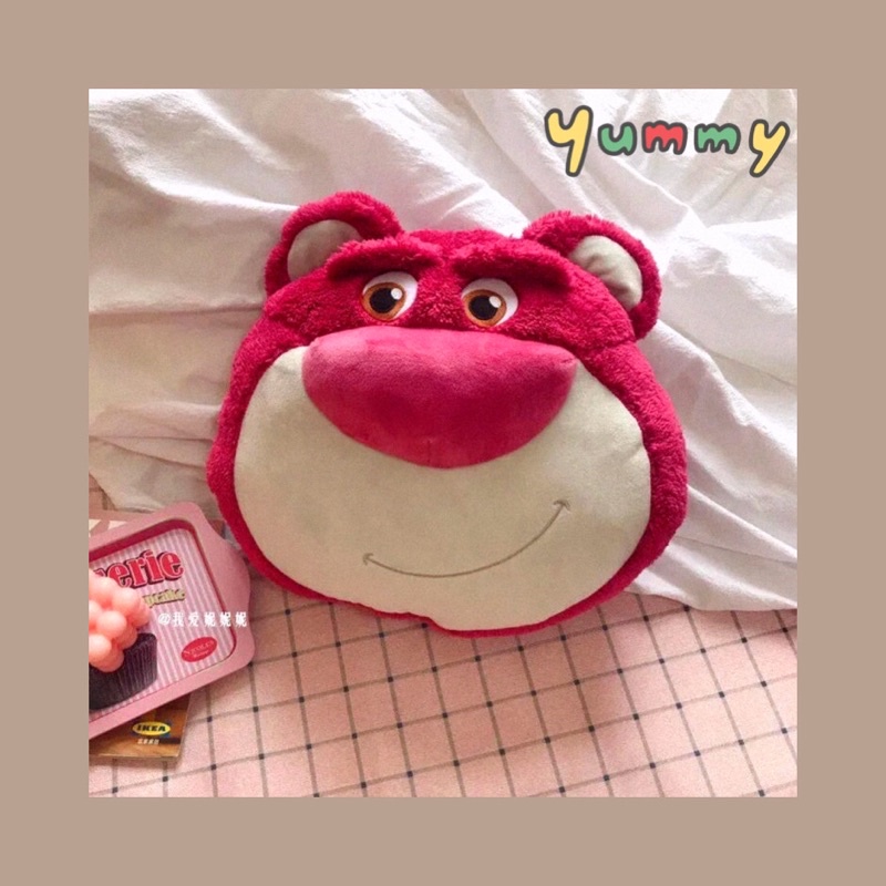 Gấu Hồng Hoạt Hình TOY STORE Thơm Mùi Dâu 40cm