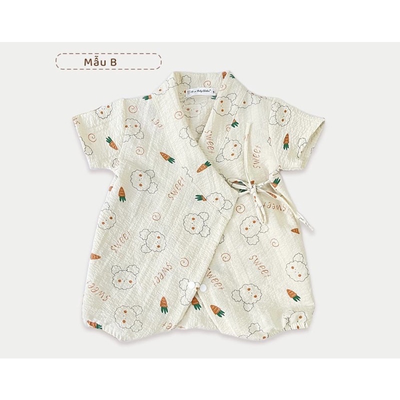 vải đũi xốp chất đep loại 1 siêu mềm nhẹ mát co dãn may bộ mặc nhà siêu dễ thương nền be