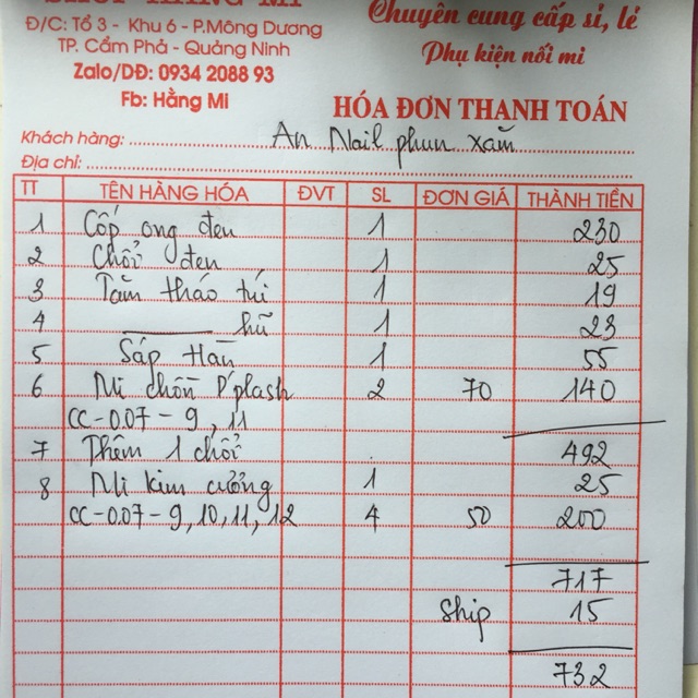 Combo phụ kiện nối mi