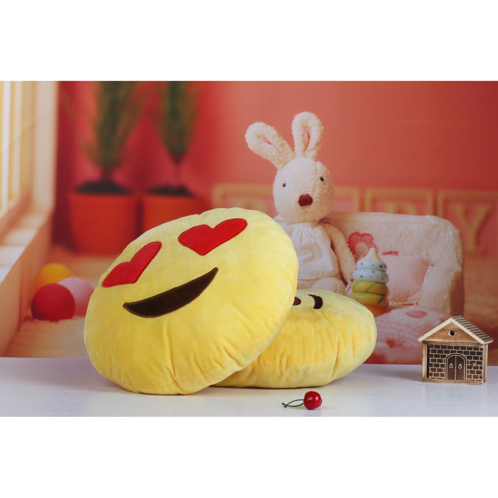 Gối Sofa Hình Emoji Ngộ Nghĩnh