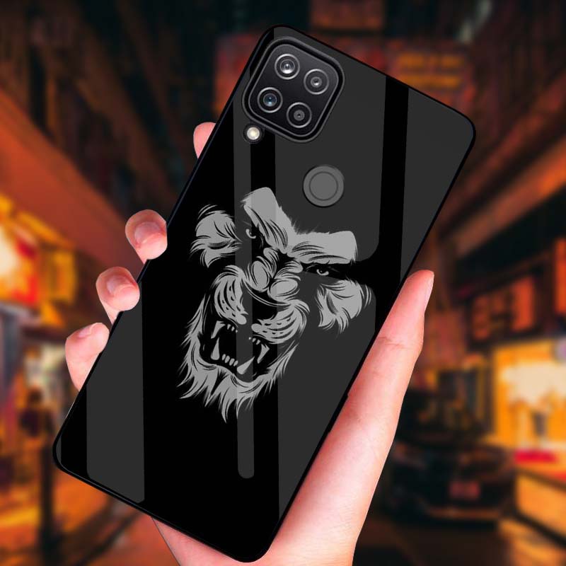Ốp Lưng Realme C12, C15, C20, C21, C25 Mặt kính cường lực Cao Cấp, Sang Trọng thiết kế Độc Quyền