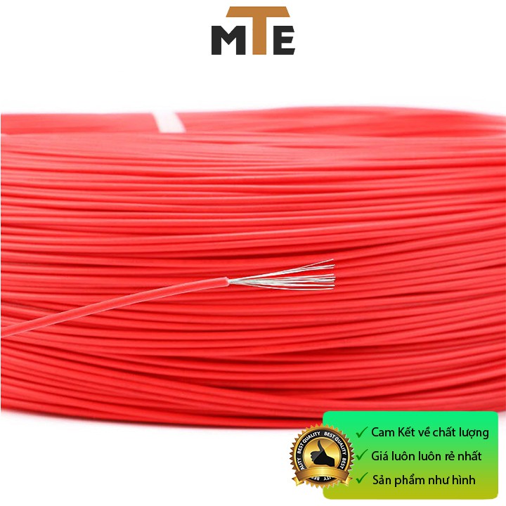 Dây điện lõi đồng mạ thiếc 30AWG - 1 cuộn 5m