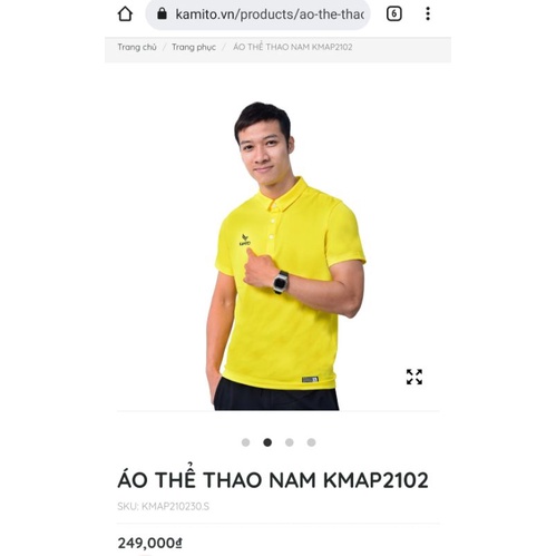 Áo Polo nam hiệu Kamito cao cấp