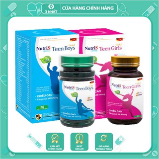 Viên uống tăng chiều cao cho trẻ, phát triển trí não và hệ thống miễn dịch Nutri.S Daily Teengirls - Teenboys