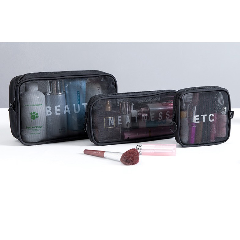 Bộ túi đựng mỹ phẩm tiện ích KMC02