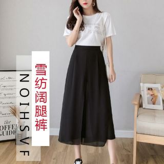 Quần Voan Ống Xoắn