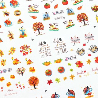 Miếng stick hoa dán móng nhúng nước siêu cute 3k/miếng