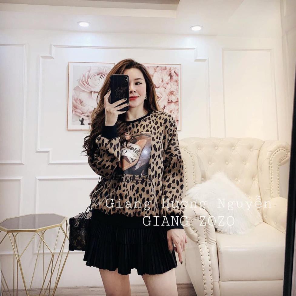 ÁO NỈ HOA BÁO 3D