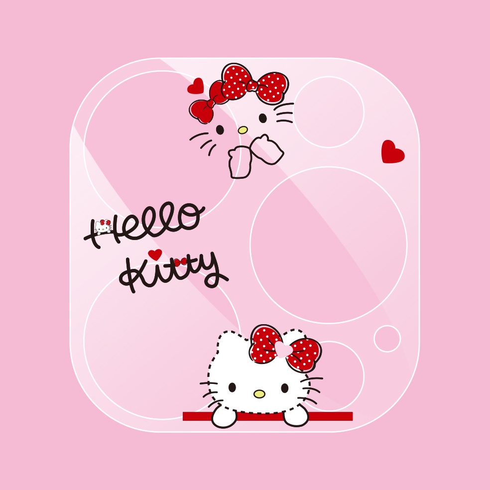 Miếng Dán Ống Kính Máy Ảnh Trong Suốt Họa Tiết Hoạt Hình Dễ Thương Cho iPhone 14ProMax 14Pro 14plus