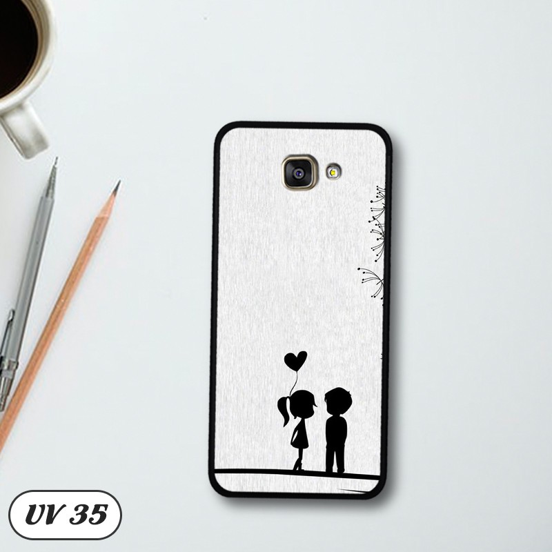 Ốp lưng nhám viền dẻo Samsung Galaxy A5 2016 in hình