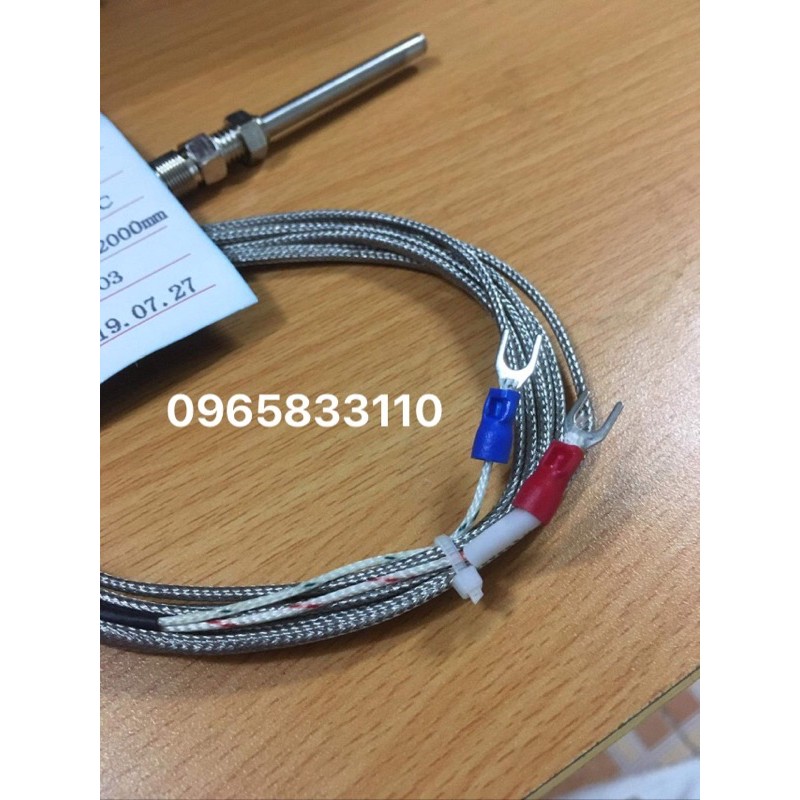 Dây can nhiệt ,dò nhiệt k loại xoáy ,cắm ,gài các loại 0~800 độ