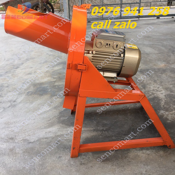 Máy băm chuối mịn nguyên cây cho gà vịt, Máy thái cỏ, rau bèo, rau muống đa năng Sencomart