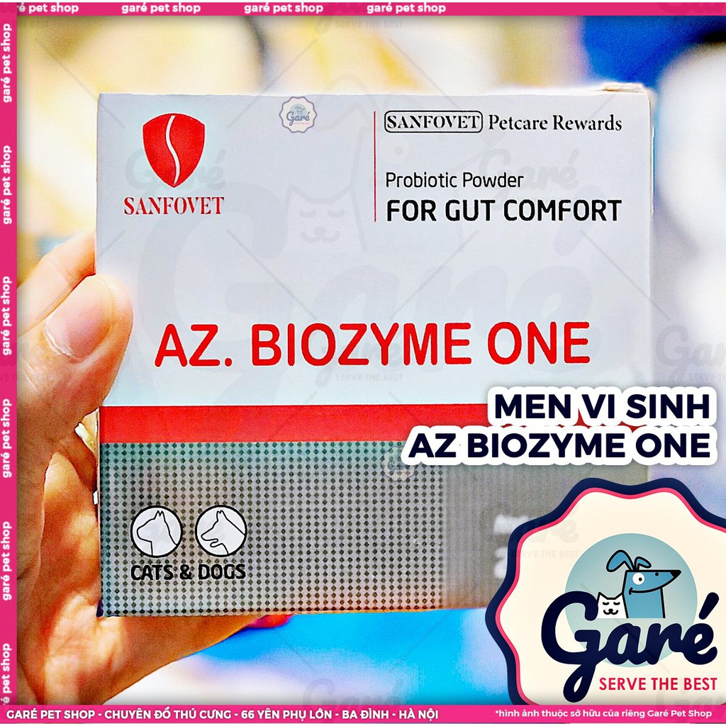 [Loại tốt] Men tiêu hóa cho chó mèo AZ. Biozyme One tiêu chuẩn Mỹ - men vi sinh công nghệ Hoa Kỳ