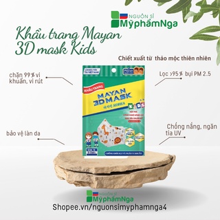 Khẩu trang Mayan 3D mask Kids ++ Gói 5 cái
