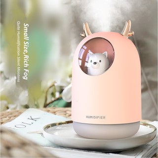 Máy phun sương tạo độ ẩm hình gấu