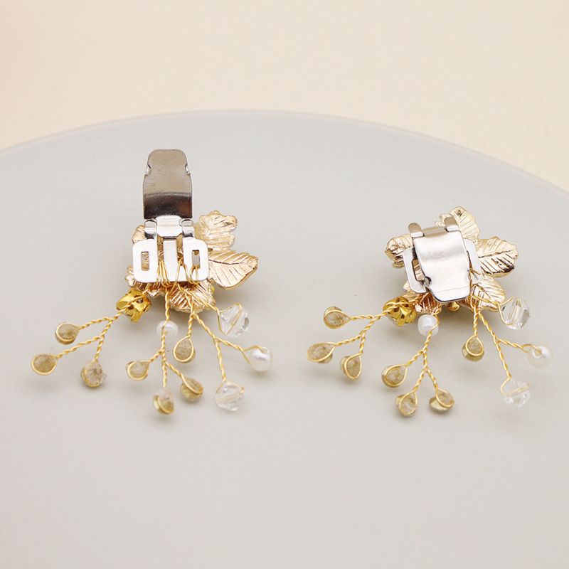 Kẹp Hoa Đính Ngọc Trai Sang Trọng Cho Nữ DIY