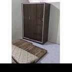 Tủ lùa đẩy nhựa đài Loan 3 cánh L3c, 185*126*50