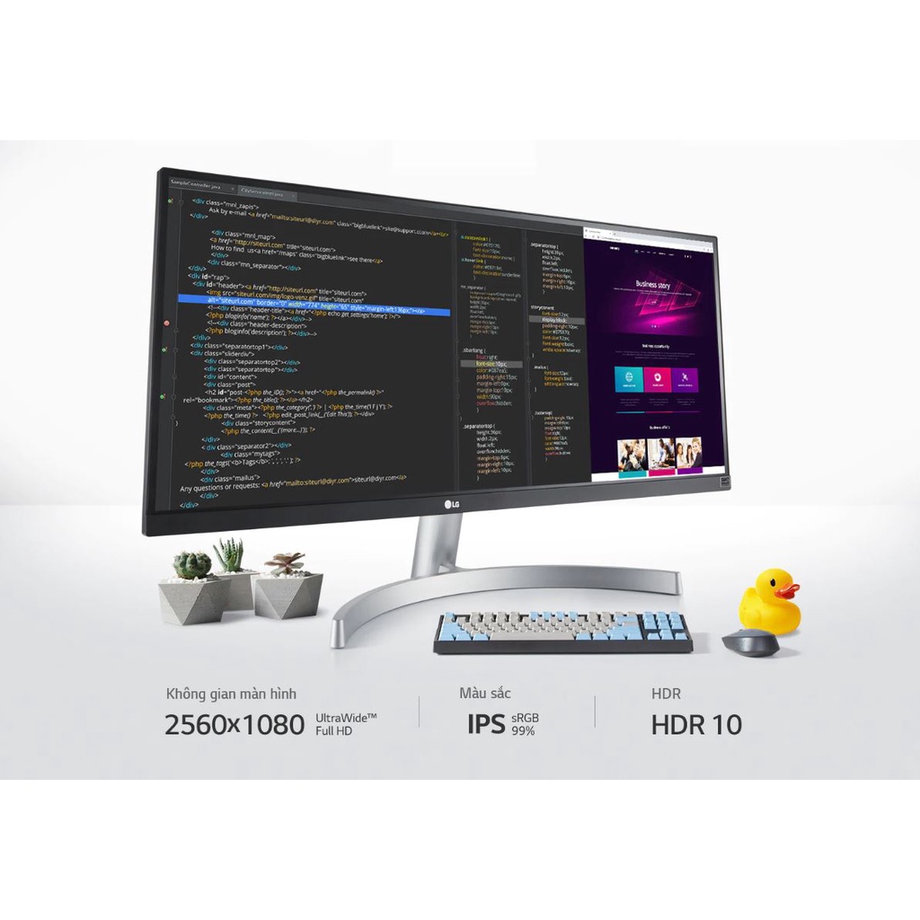 Màn Hình LG 29WN600-W 29 Inch Ultrawide  - Hàng Chính Hãng