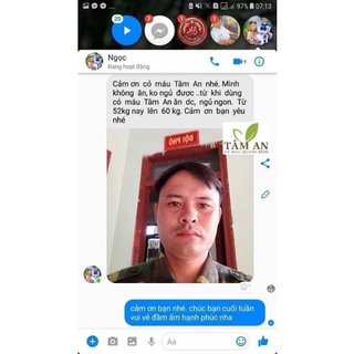 Cổ máu tăng cân tâm an