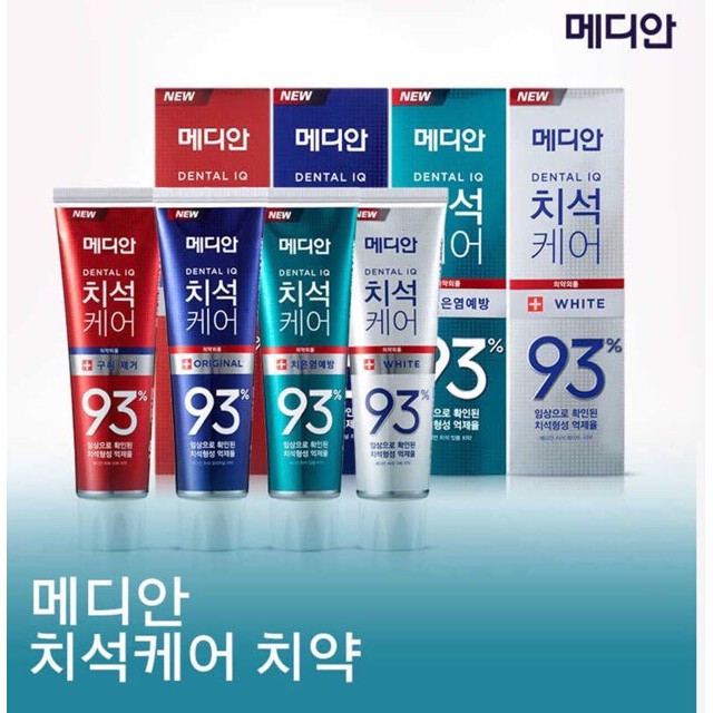 Kem đánh răng MEDIAN 93% Hàn Quốc