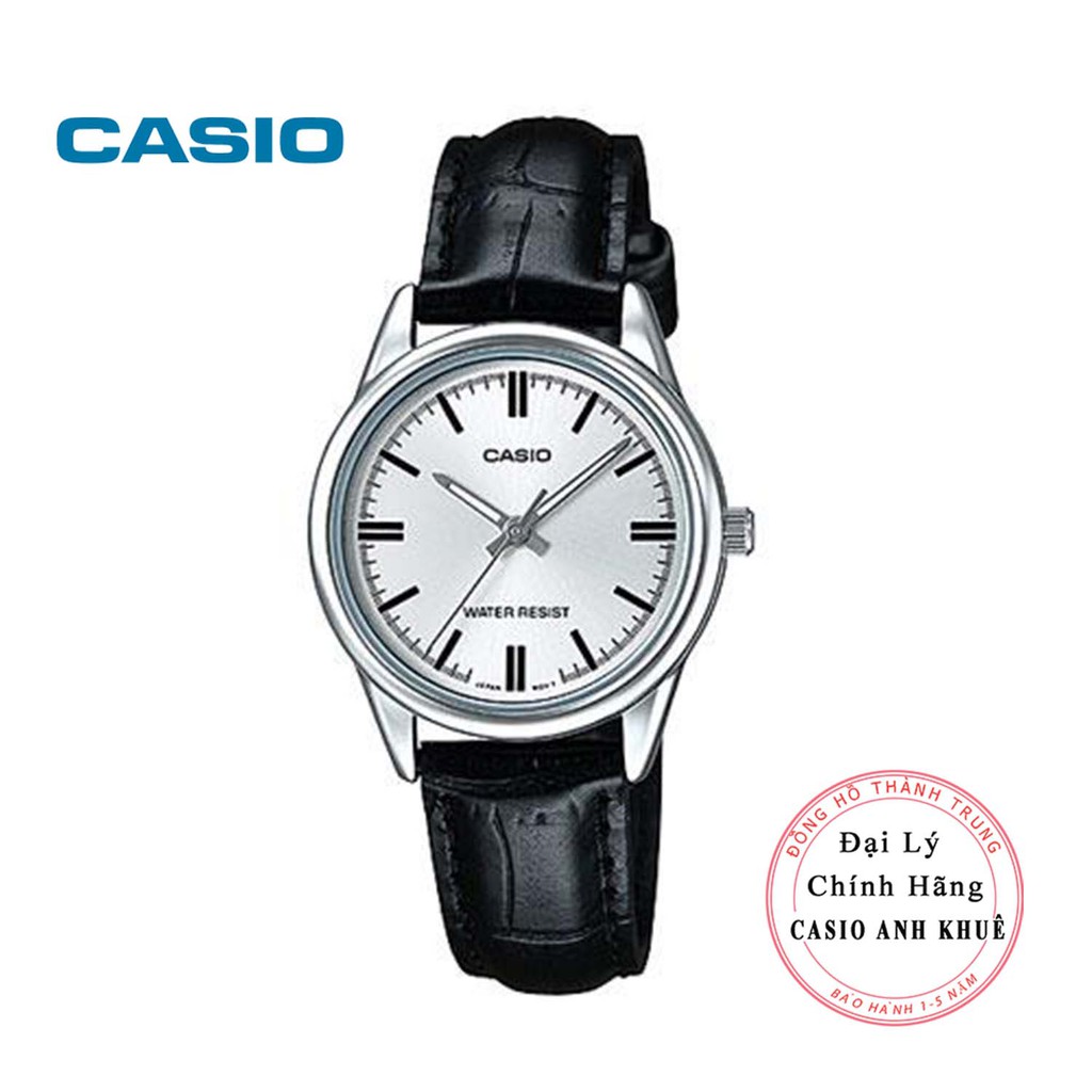 Đồng hồ nữ Casio LTP-V005L-7AUDF dây da