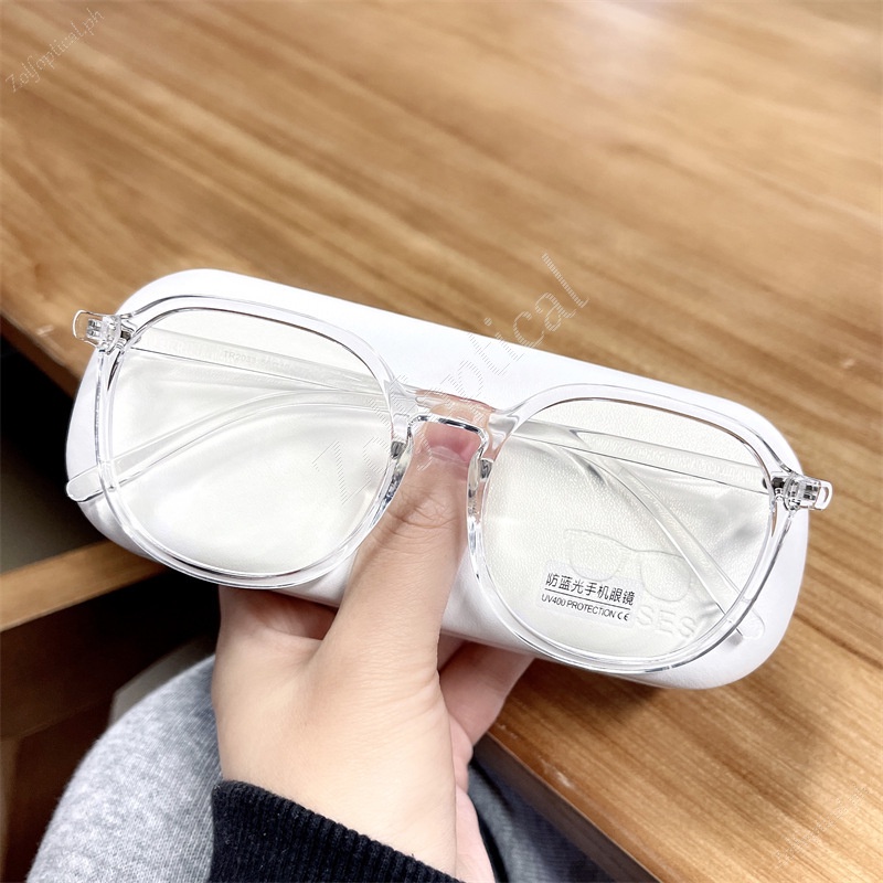 Kính Mát Gọng Nhựa Tròn Oversized Phong Cách Vintage Thời Trang Cho Nam Nữ
