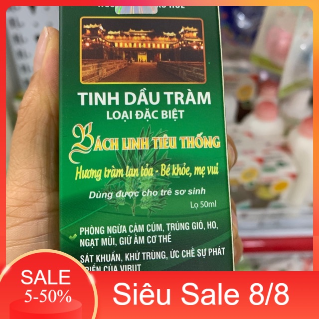 DẦU TRÀM (TINH DẦU TRÀM)50ml