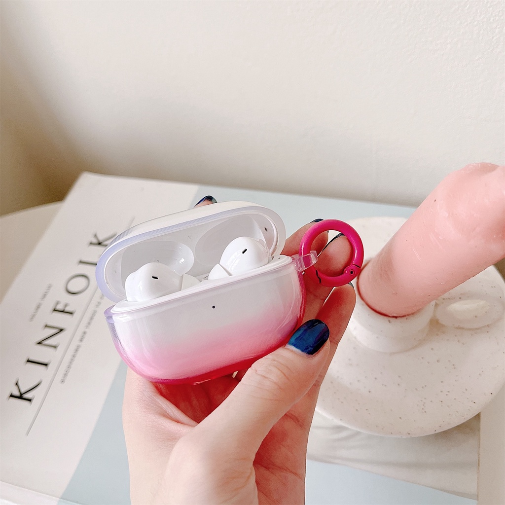 Vỏ Bảo Vệ Hộp Sạc Tai Nghe Không Dây Xiaomi Redmi Buds 4 Buds 3 pro TWS Bằng Silicon TPU Mềm Trong Suốt Chống Sốc