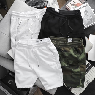 Quần Short Nỉ Zara Basic Jersey Short