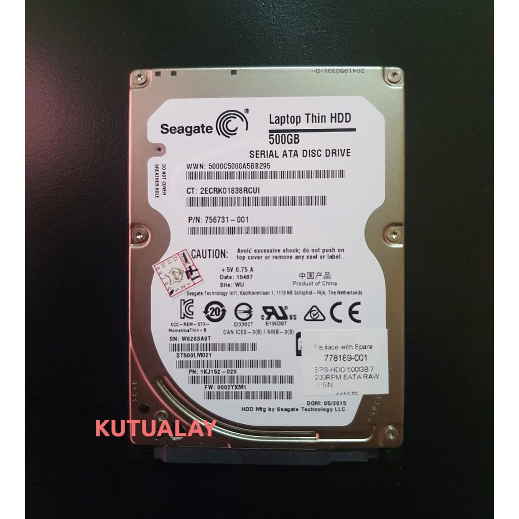 Ổ Cứng Di Động 500gb 7mm 2.5 Inch