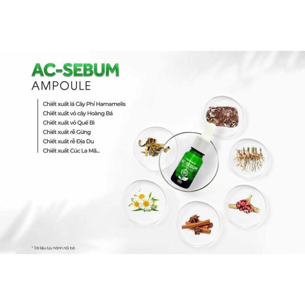 Serum hỗ trợ chăm sóc và ngăn ngừa mụn AC - Sebum Ampoule Mediworld